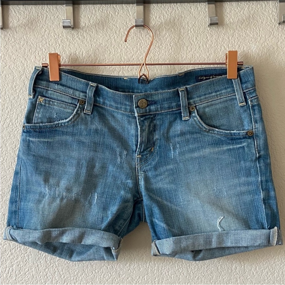 Citizens of Humanity Rare Vintage Cut Off/Roll Cuff Shorts - Picture 2 of 11